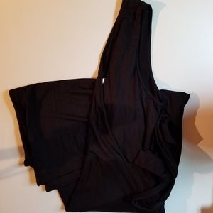 GILMOUR// V Neck Cropped Jumpsuit